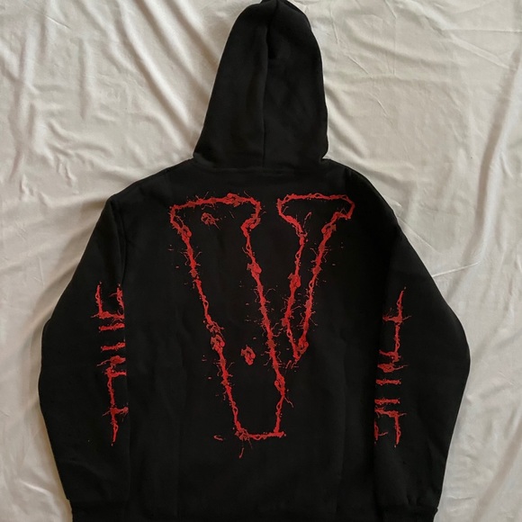 Juice Wrld XO Vlone Joker Hoodie - Picture 12 of 16